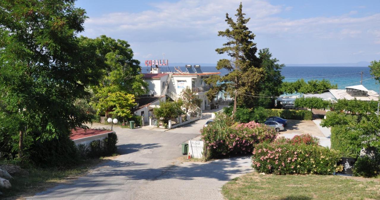 Coralli Beach Studios-Apartments Kallithea  Εξωτερικό φωτογραφία